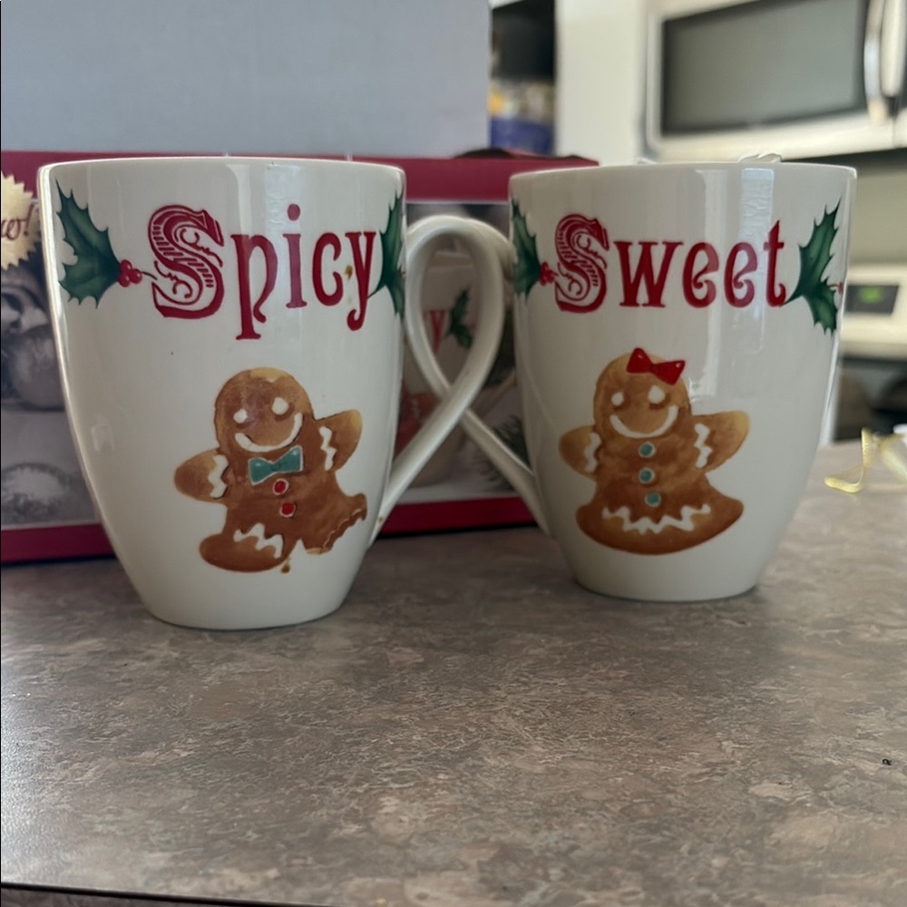Lenox Gingerbread Mug Set - Picture 2 of 2